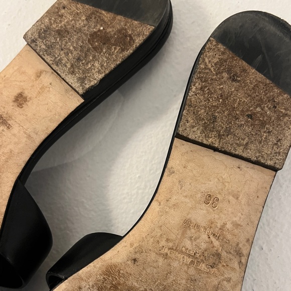 YSL Tribute Leather Sandals - Picture 3 of 4